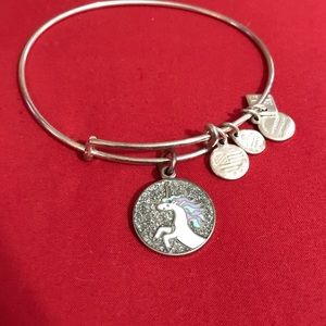 EUC Alex and Ani Bracelet Unicorn